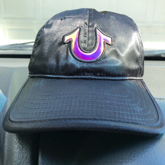 blue true religion hat